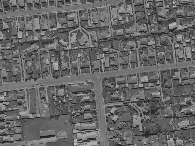 35A Hanrahan Street from the air, 1970-1974