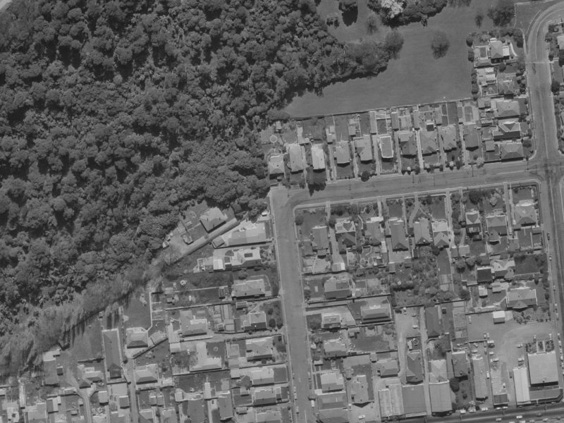 21 KAURI STREET from the air, 1970-1974