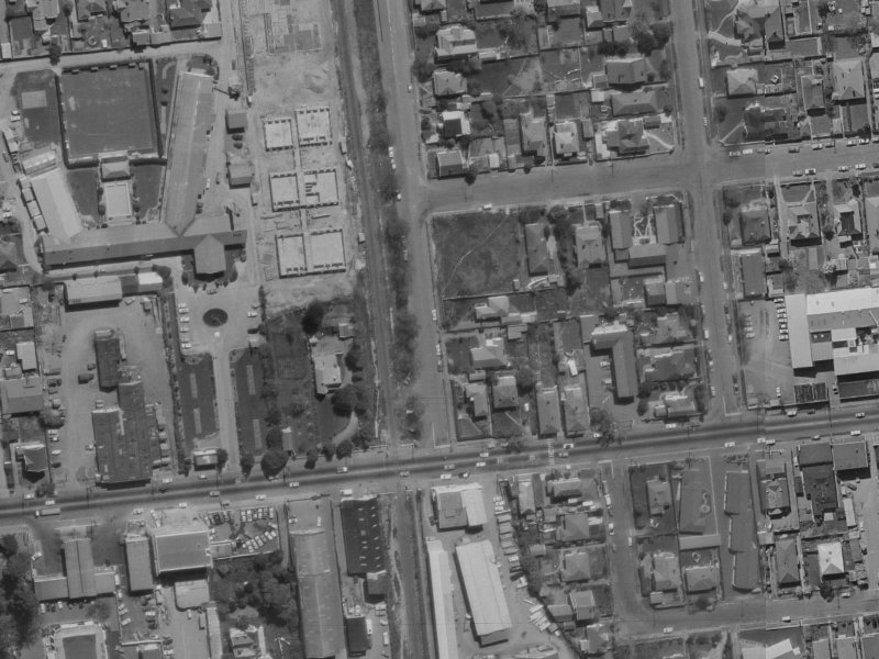 8A Mona Vale Avenue from the air, 1970-1974