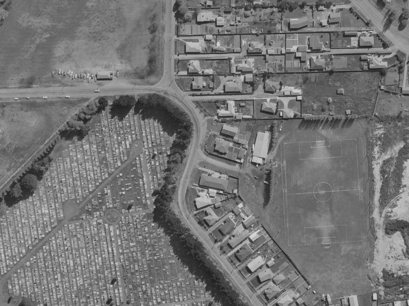 160 McGregors Road from the air, 1970-1974
