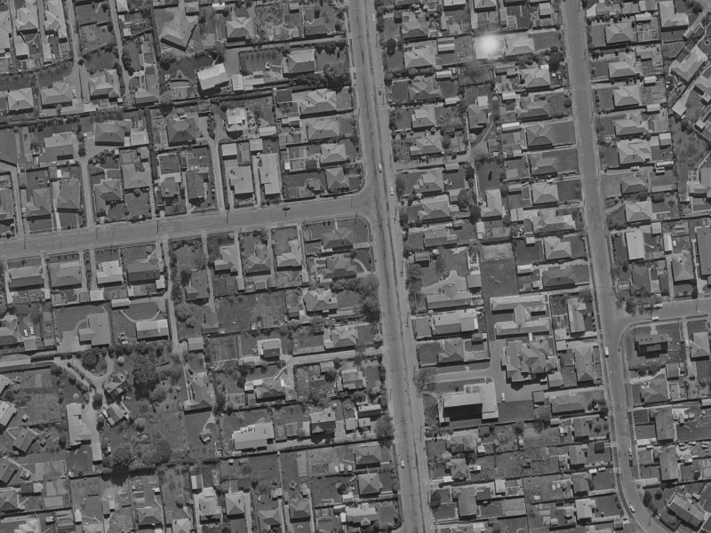 37 Ilam Road from the air, 1970-1974
