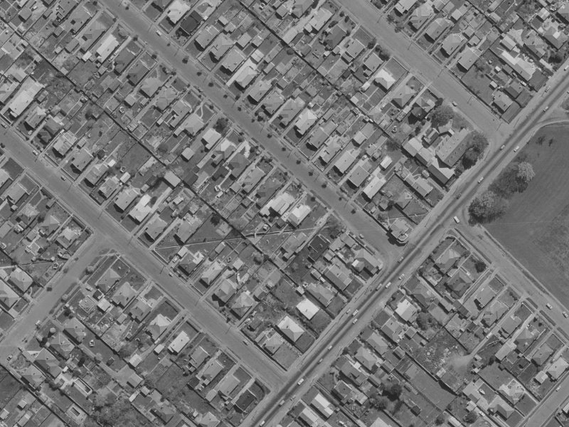 70 Dacre Street from the air, 1970-1974