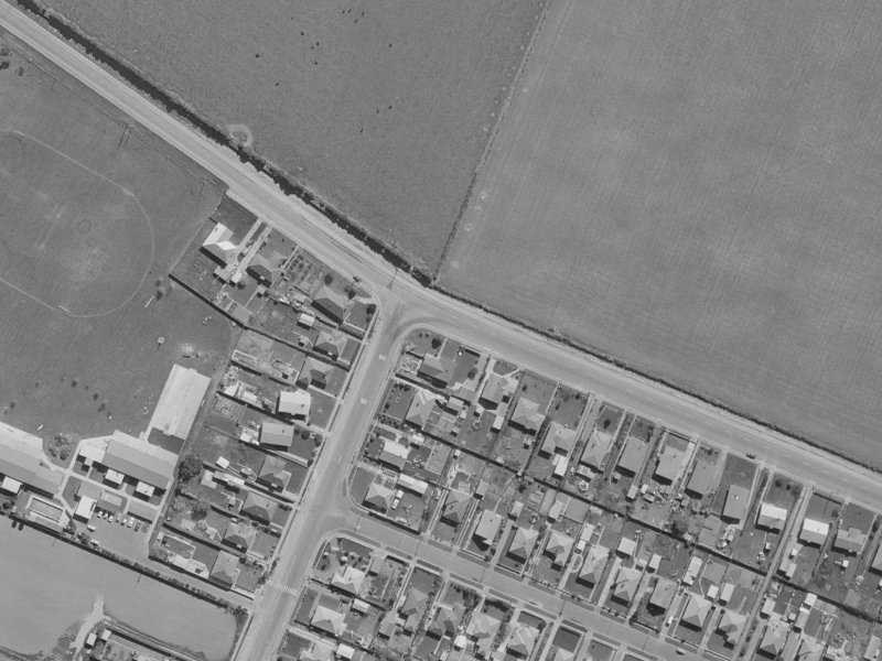 213 Buchanans Road from the air, 1970-1974
