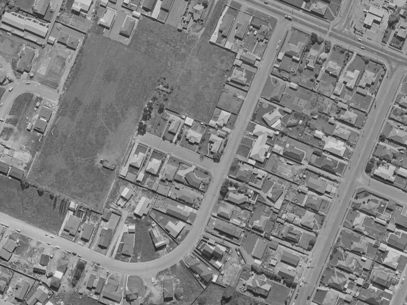 117 Cheyenne Street from the air, 1970-1974