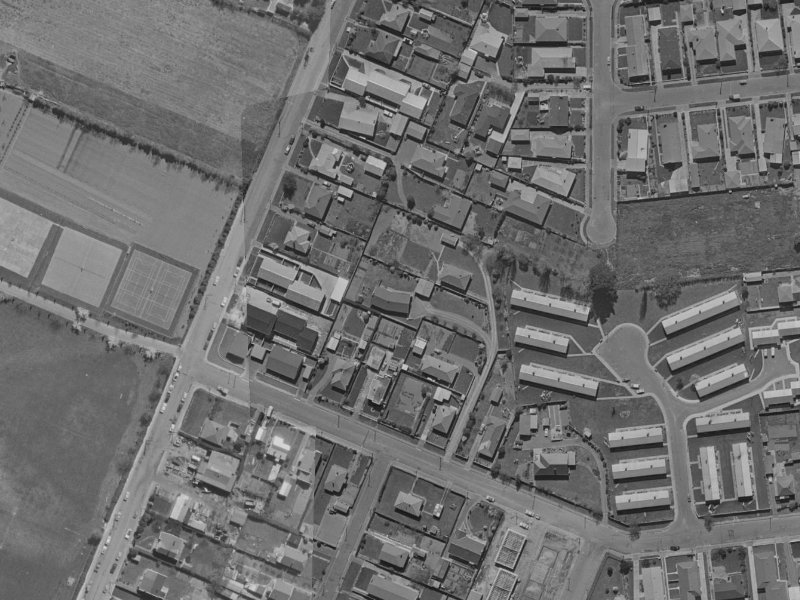 26 Bowen Street from the air, 1970-1974