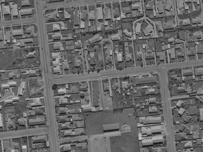34 Hanrahan Street from the air, 1970-1974