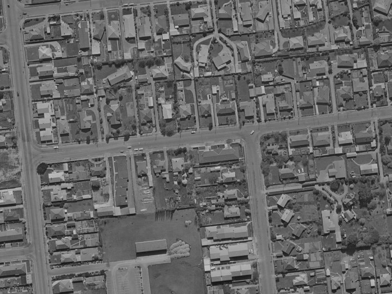 28 Hanrahan Street from the air, 1970-1974