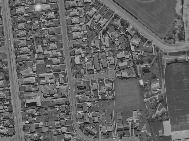 5A Milnebank Street from the air, 1970-1974