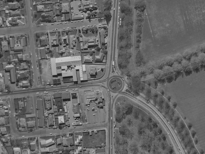 159 Deans Avenue from the air, 1970-1974