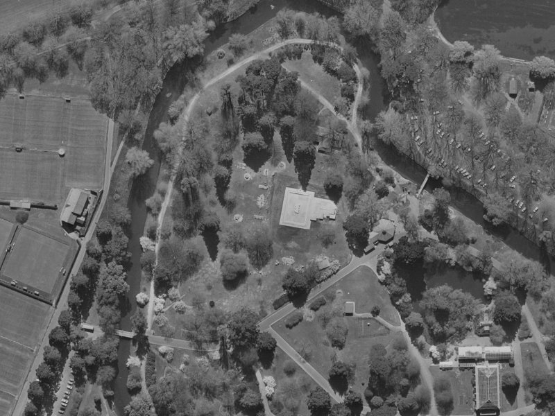 14 Riccarton Avenue from the air, 1970-1974