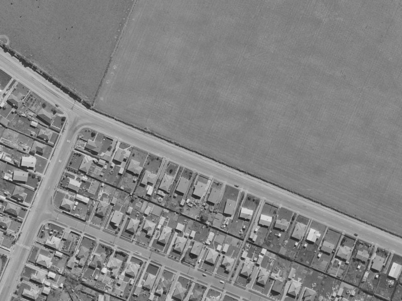 184 Buchanans Road from the air, 1970-1974