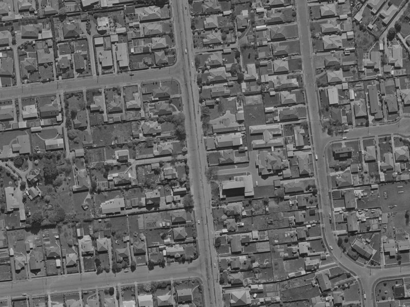 32 Ilam Road from the air, 1970-1974