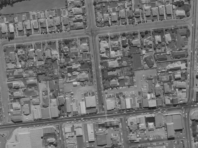8 Rimu Street from the air, 1970-1974