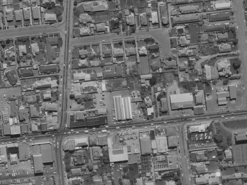 6B Bradshaw Terrace from the air, 1970-1974