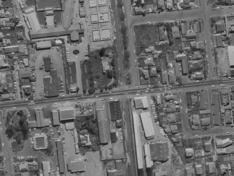 28 Riccarton Road from the air, 1970-1974