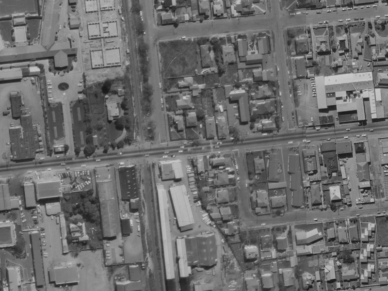 20 Riccarton Road from the air, 1970-1974
