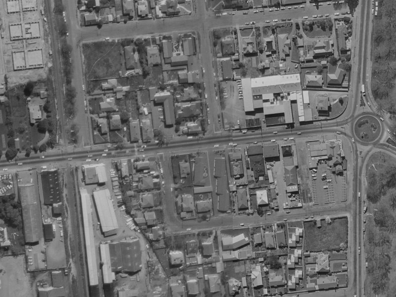 17 Riccarton Road from the air, 1970-1974