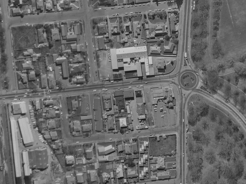 13A Riccarton Road from the air, 1970-1974