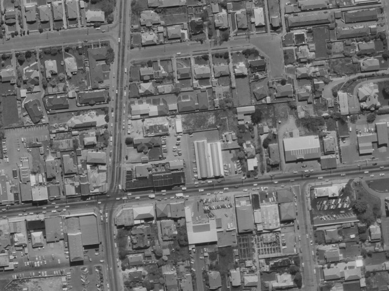 78c Riccarton Road from the air, 1970-1974