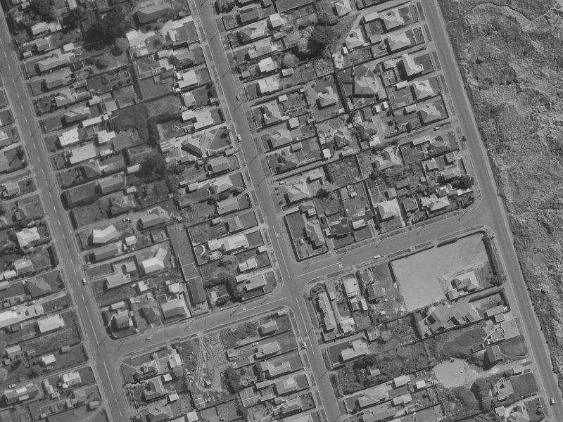 240 Pine Avenue from the air, 1970-1974