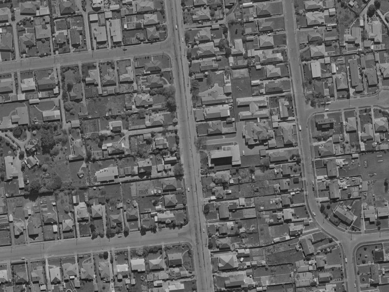 28 Ilam Road from the air, 1970-1974
