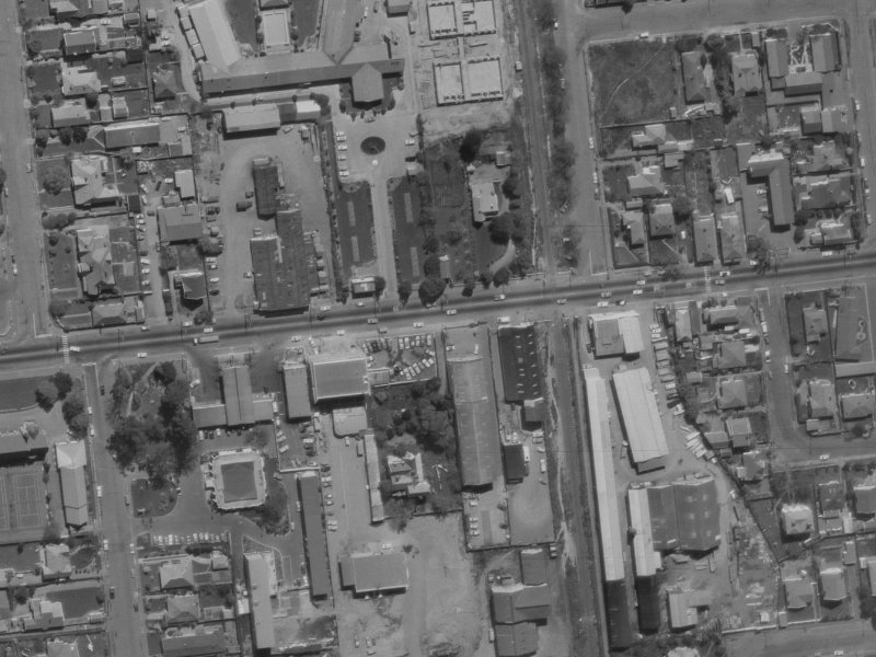 39 Riccarton Road from the air, 1970-1974