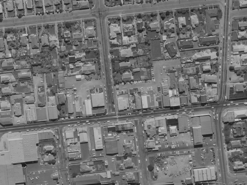 4C Rimu Street from the air, 1970-1974