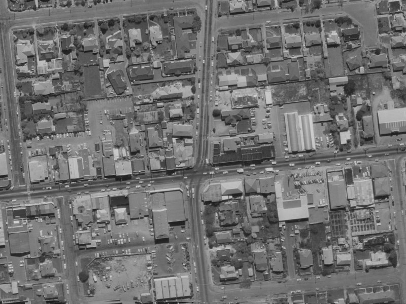2 Straven Road from the air, 1970-1974