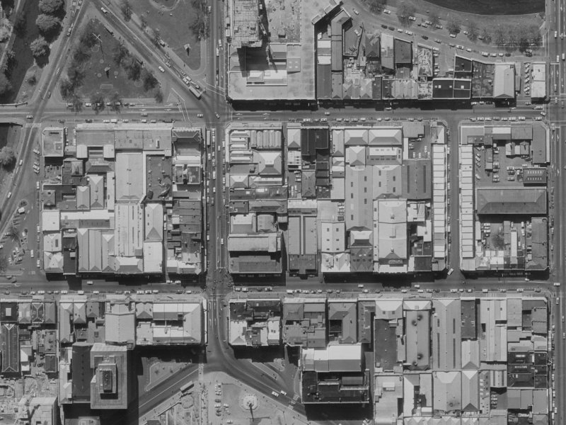 748 Colombo Street from the air, 1970-1974