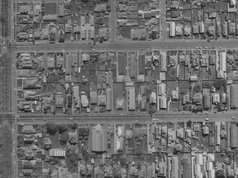 373 Gloucester Street from the air, 1970-1974