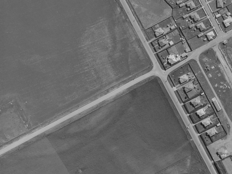 43 Newtons Road from the air, 1970-1974