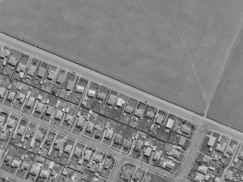 187A Buchanans Road from the air, 1970-1974