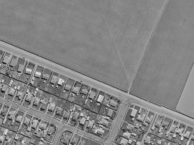 164 Buchanans Road from the air, 1970-1974