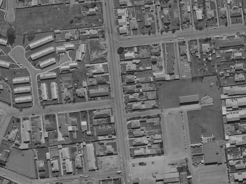 30 Waimairi Road from the air, 1970-1974