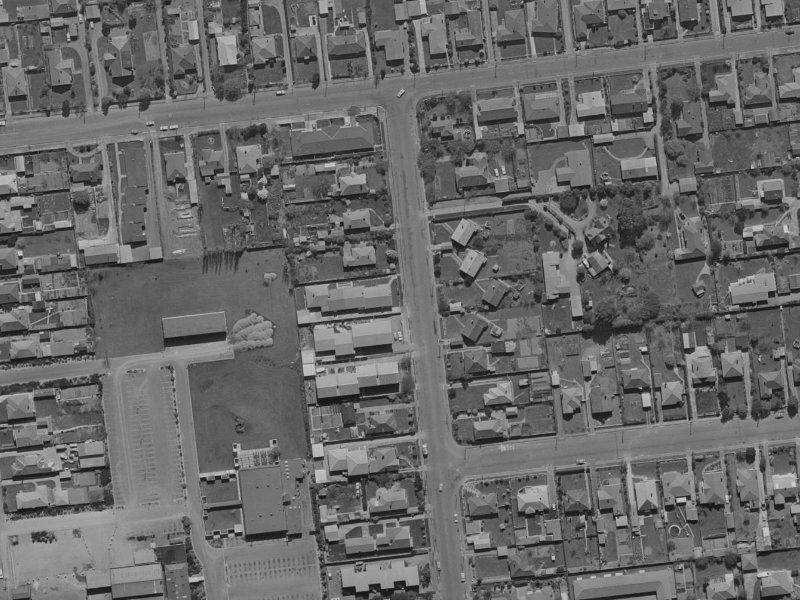 21 Newnham Terrace from the air, 1970-1974