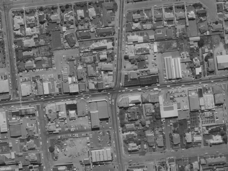 3 Straven Road from the air, 1970-1974
