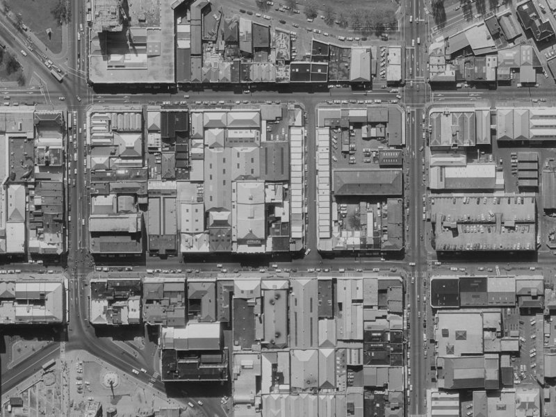 13 New Regent Street from the air, 1970-1974