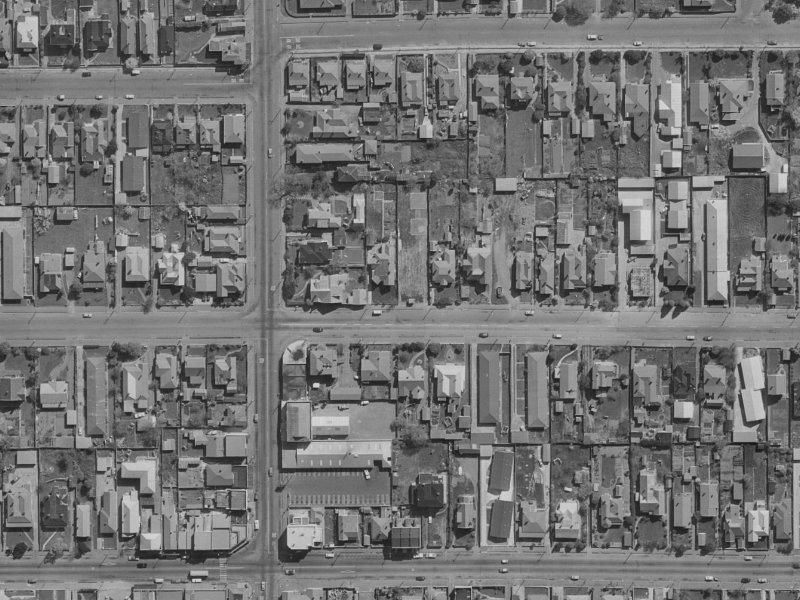 455 Gloucester Street from the air, 1970-1974