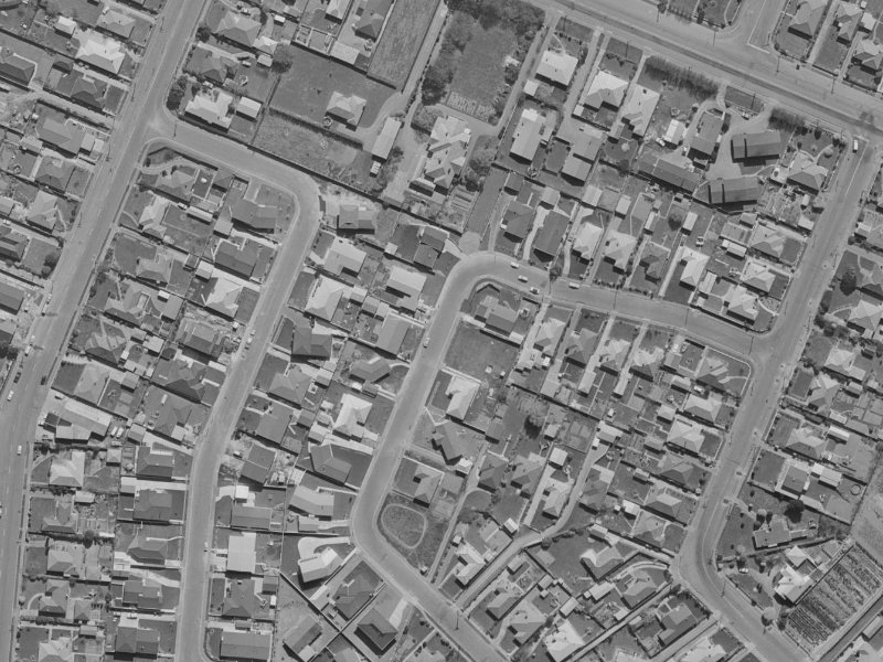 80 Colman Avenue from the air, 1970-1974