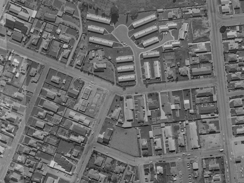 4 Fletcher Place from the air, 1970-1974