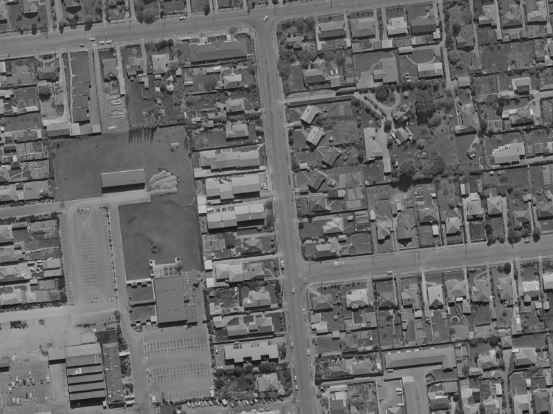 16 Newnham Terrace from the air, 1970-1974