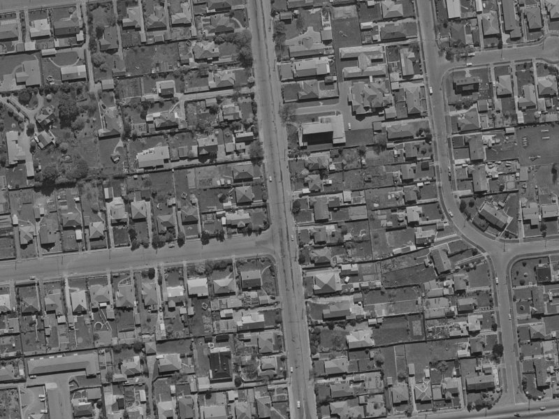 20 Ilam Road from the air, 1970-1974