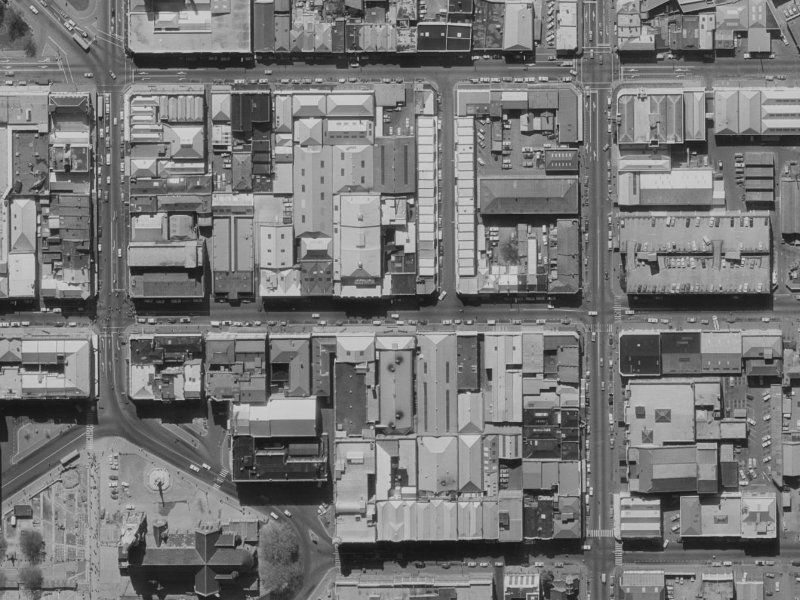 147 Gloucester Street from the air, 1970-1974