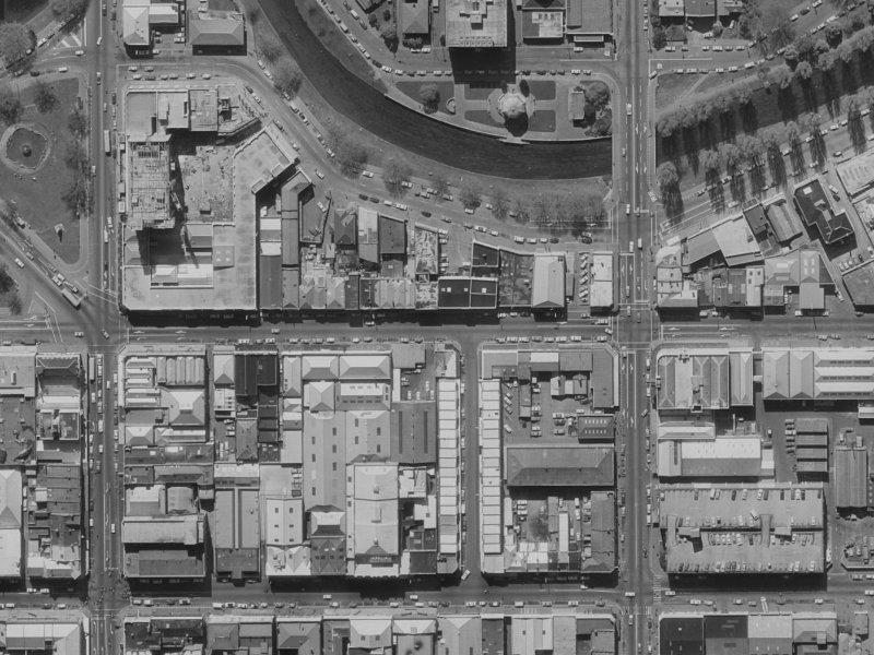 149 Gloucester Street from the air, 1970-1974