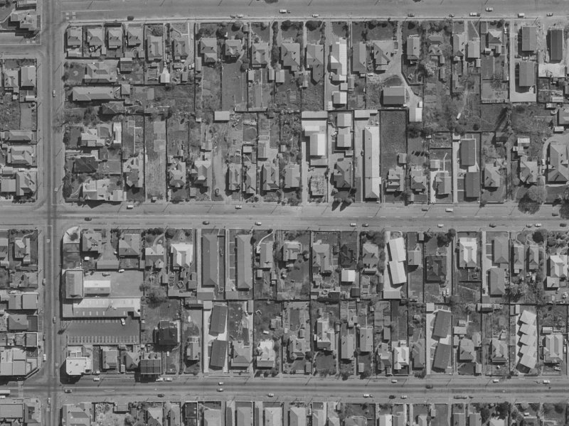 471 Gloucester Street from the air, 1970-1974