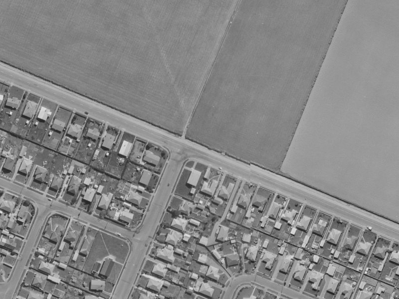 173 Buchanans Road from the air, 1970-1974