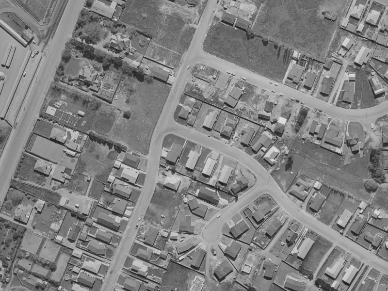 49 Doncaster Street from the air, 1970-1974