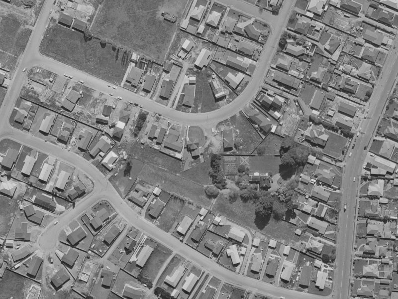 35 Bucknell Street from the air, 1970-1974