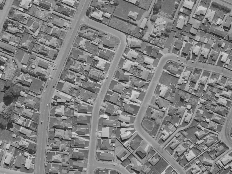 44 Gladson Avenue from the air, 1970-1974