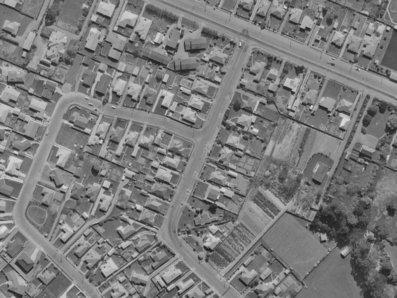 48 English Street from the air, 1970-1974